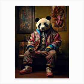 Panda Bear 36 Canvas Print