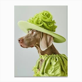 Weimaraners Canvas Print