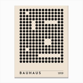 Bauhaus 10 Canvas Print