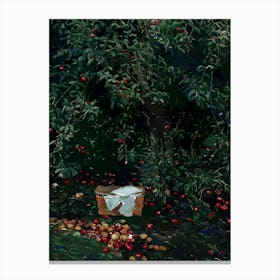 Apple Orchard Canvas Print