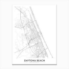 Daytona Beach Canvas Print