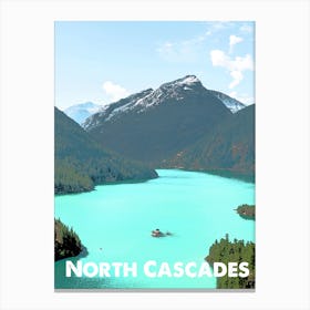 North Cascades, National Park, Nature, USA, Wall Print, Canvas Print