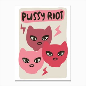 Pussy Riot Canvas Print