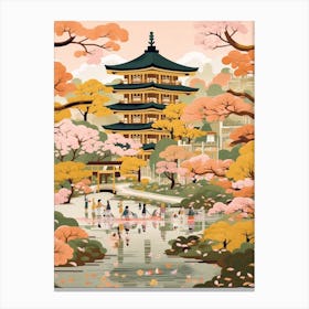 The Golden Pavilion Kyoto Japan Canvas Print