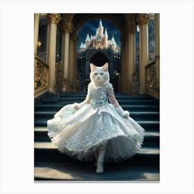 Cinderella Cat 1 Canvas Print