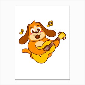 Prints, posters, nursery and kids rooms. Fun dog, music, sports, skateboard, add fun and decorate the place.14 Canvas Print