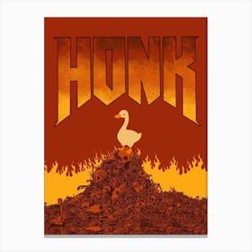 Honk game 1 Canvas Print