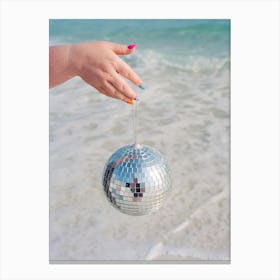 Disco Beach II on Film Canvas Print