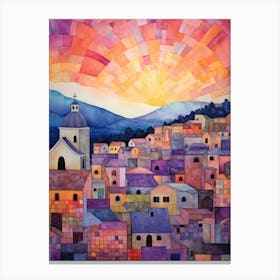 Sunset In The City 1 Canvas Print