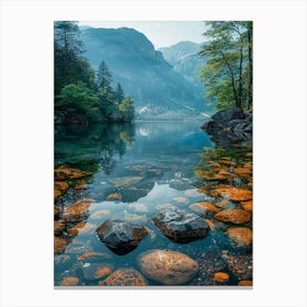 Lake In The Mountains 26 Canvas Print