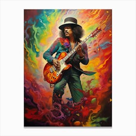 Carlos Santana (3) Canvas Print