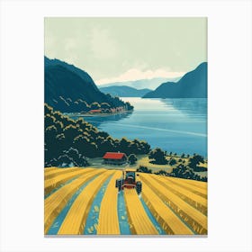 Swedish Countryside Canvas Print