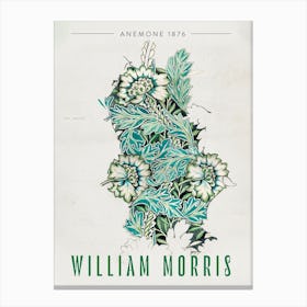 William Morris, Anemone Canvas Print
