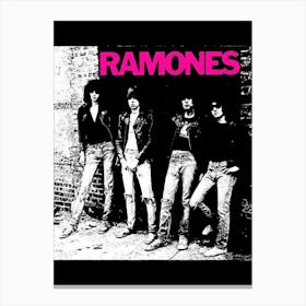 Ramones band music 5 Canvas Print