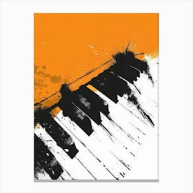 Piano Keys Canvas Print