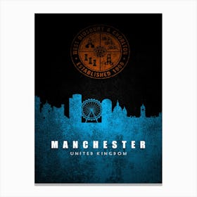 West Didsbury & Chorlton Canvas Print