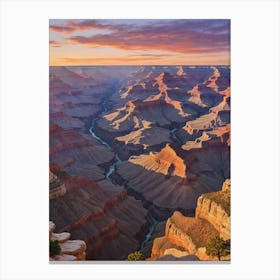 Grand Canyon Sunset Canvas Print