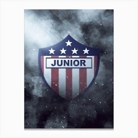 Atletico Junior Canvas Print