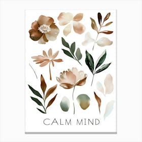 Calm Mind Canvas Print