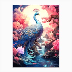 Peacock 3 Canvas Print