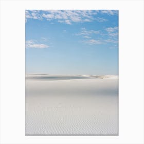 White Sands New Mexico on Film Canvas Print