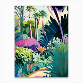 San Diego Botanic Garden, 1, Usa Abstract Still Life Canvas Print