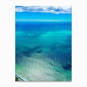 Aerial View Of The Ocean Canvas Print