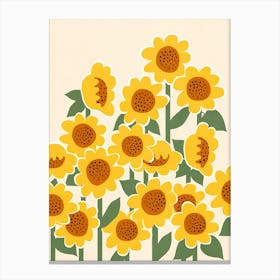 Sunflowers 22 Canvas Print