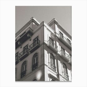 Buildings Of Lisbon I Canvas Print