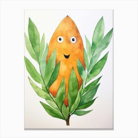 Friendly Kids Sweet Potato Canvas Print