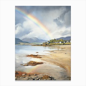 Rainbow Over Scotland 2 Canvas Print