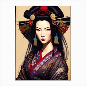 Geisha 24 Canvas Print