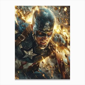 Captain America 44 Canvas Print