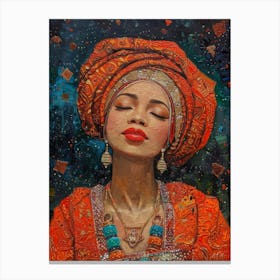 African Woman 139 Canvas Print