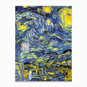 Starry Night 208 Canvas Print