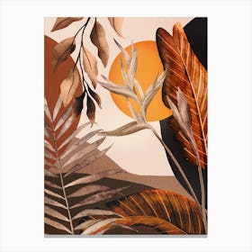 Abstract Tropical Art 15 Canvas Print