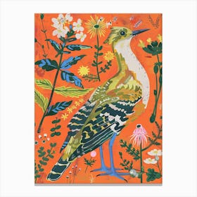 Spring Birds Hoopoe 2 Canvas Print