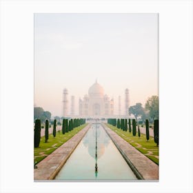 Taj Mahal View Canvas Print