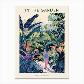 In The Garden Poster Harry P Leu Gardens Usa 1 Canvas Print