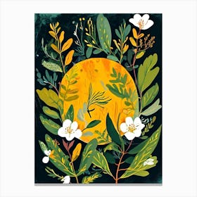 Flora And Fauna Canvas Print