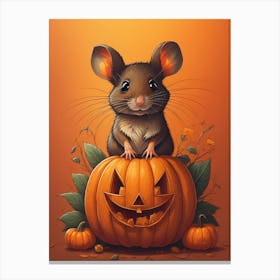 Halloween Mouse 1 Canvas Print