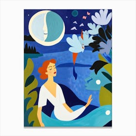 Mermaid 5 Canvas Print