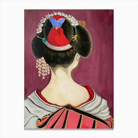 Geisha Canvas Print