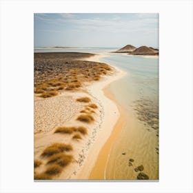 Sand Beach Canvas Print