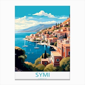 Symi Greece Canvas Print