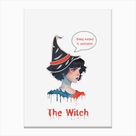 The Witch Canvas Print