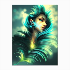 Elven Girl Canvas Print