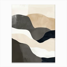 The Song Of Stillness Minimalist Style Canvas Print