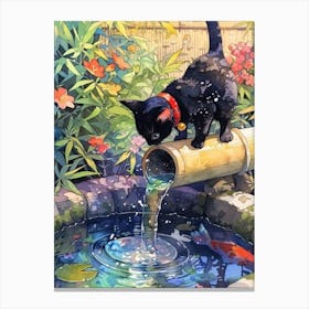 Koi Pond Canvas Print