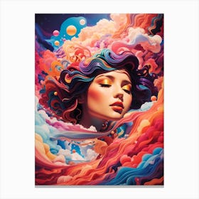 Psychedelic Art Canvas Print